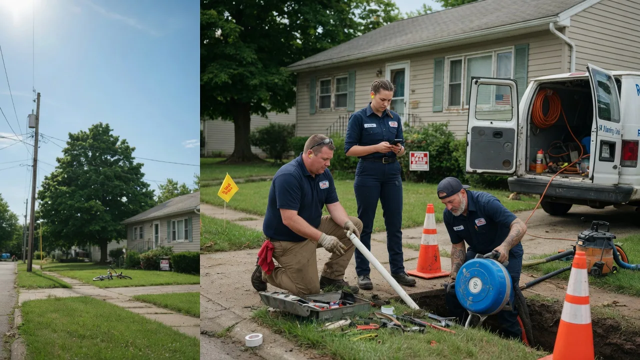 Sewer Line Repair in Keisterville, PA near me